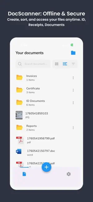 Document Scanner Offline Vault screenshot 1