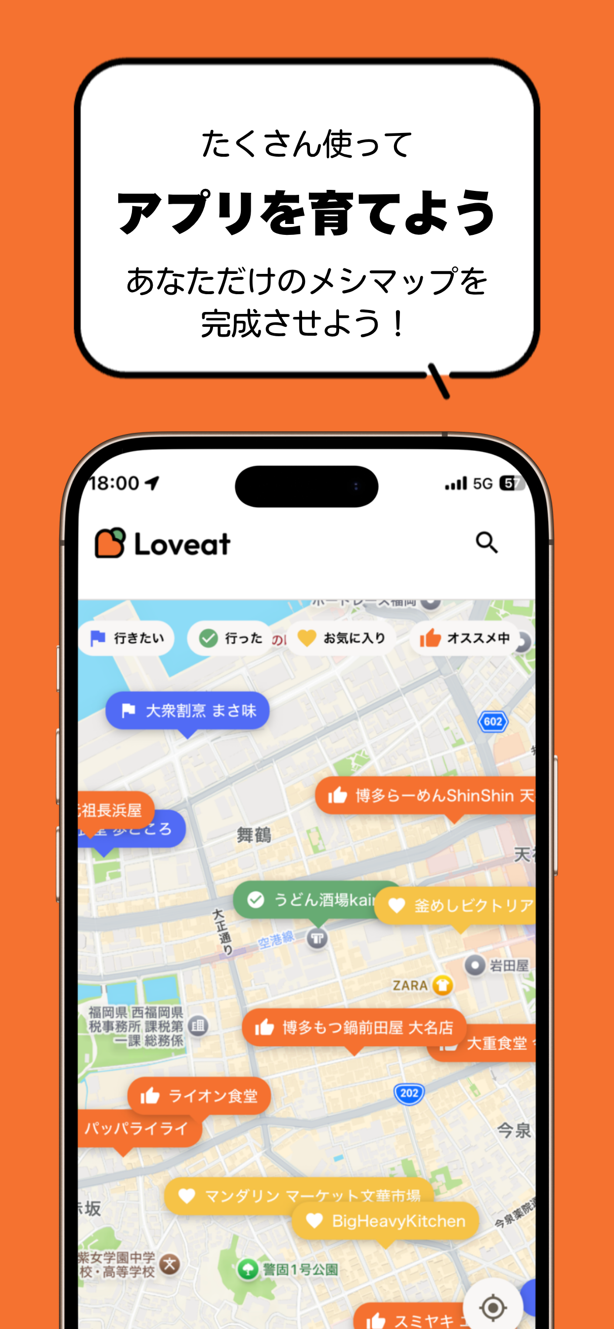 Loveat - 地域再発見メシコミュニティ -