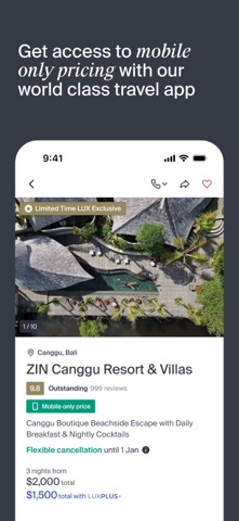 Luxury Escapes: Travel Deals screenshot