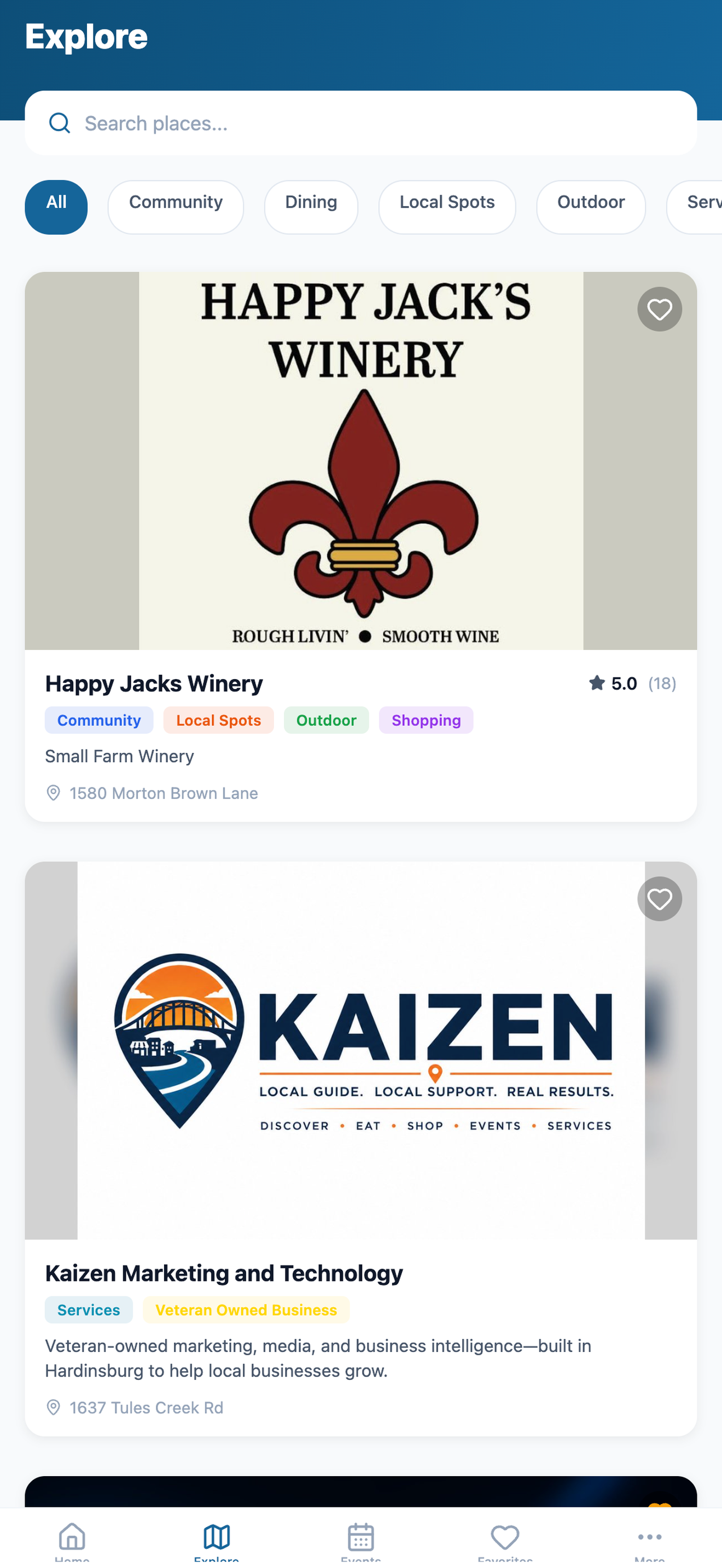 Local Guide App screenshot 3