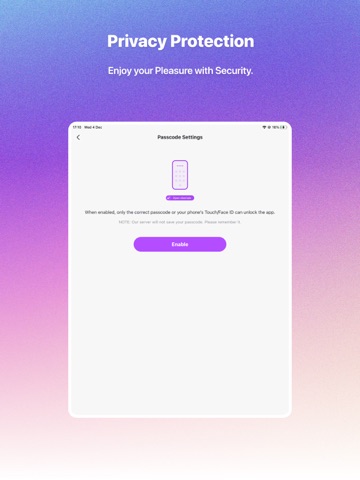 VibeMate iPad screenshot