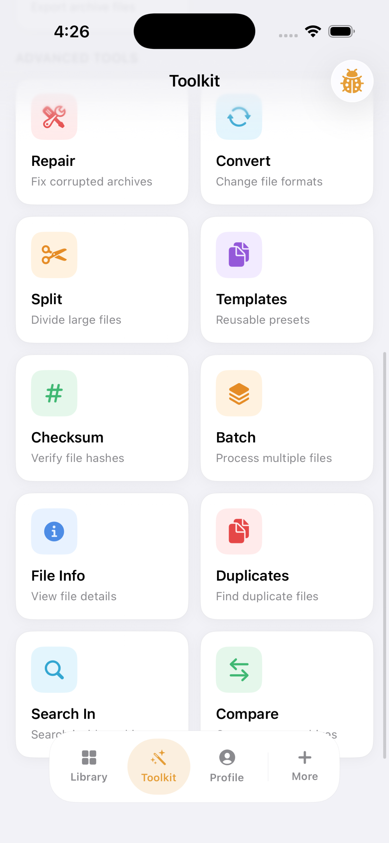 Archive Toolkit screenshot 5