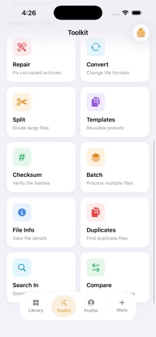 Archive Toolkit Screenshot 5 of 10