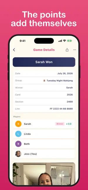 MahWins: Mahjong Game Tracker screenshot 2