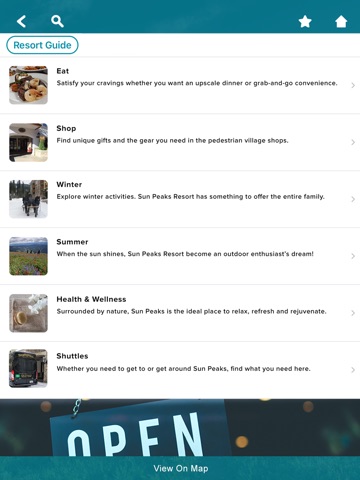 Bear Country Sun Peaks iPad screenshot