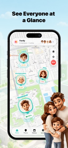 LocateFamily: Phone Tracker — скриншот 1