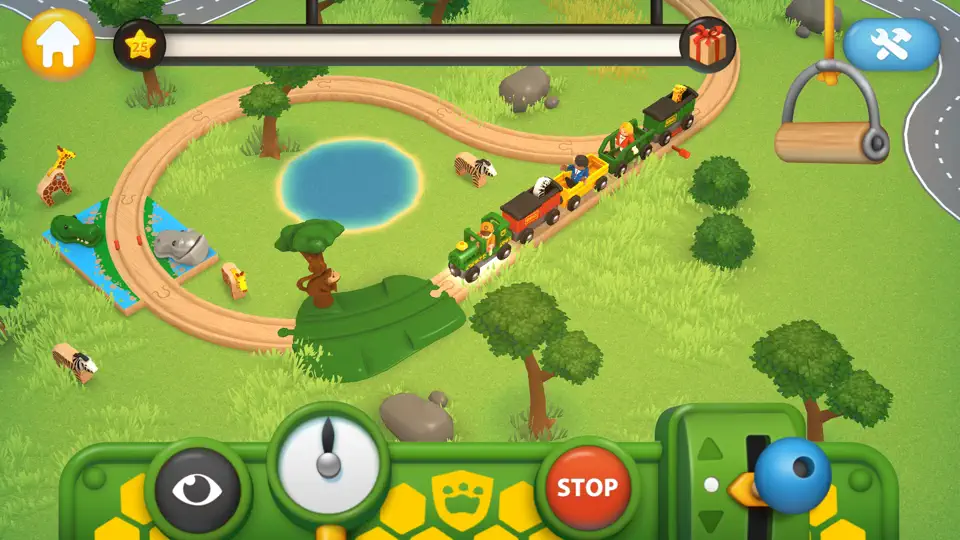 Screenshot von BRIO World - Eisenbahn auf dem iPhone 5