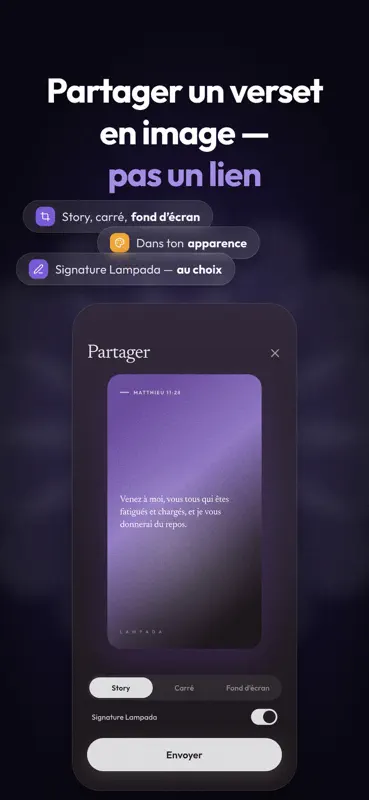 Verset du Jour : Bible Widget screenshot 7 of 7
