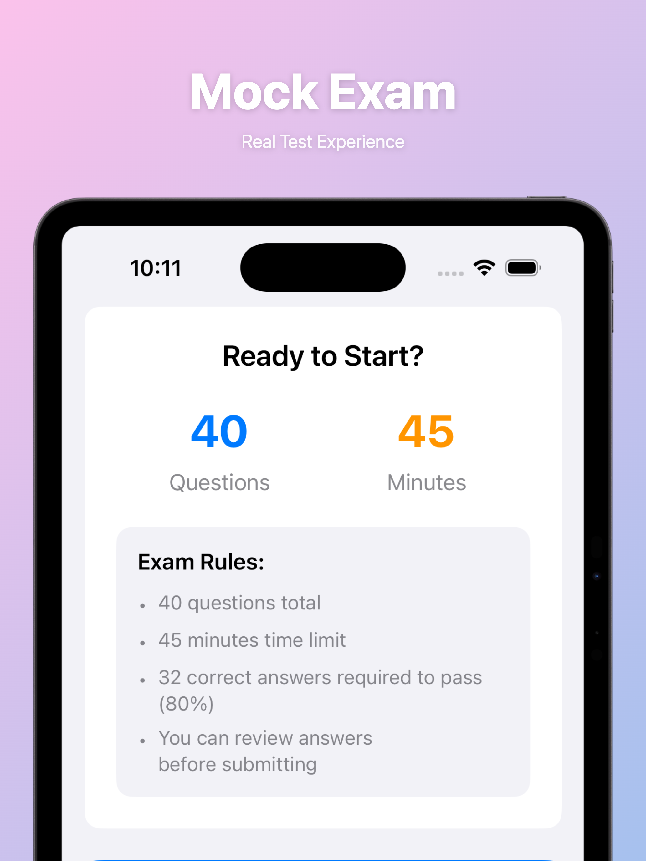DriveTest Pro - Permit Test