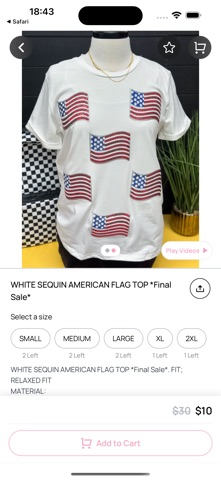Retail Therapy Boutique screenshot