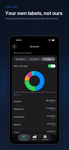 Capventory: Net Worth Tracker Screenshot 5 of 7