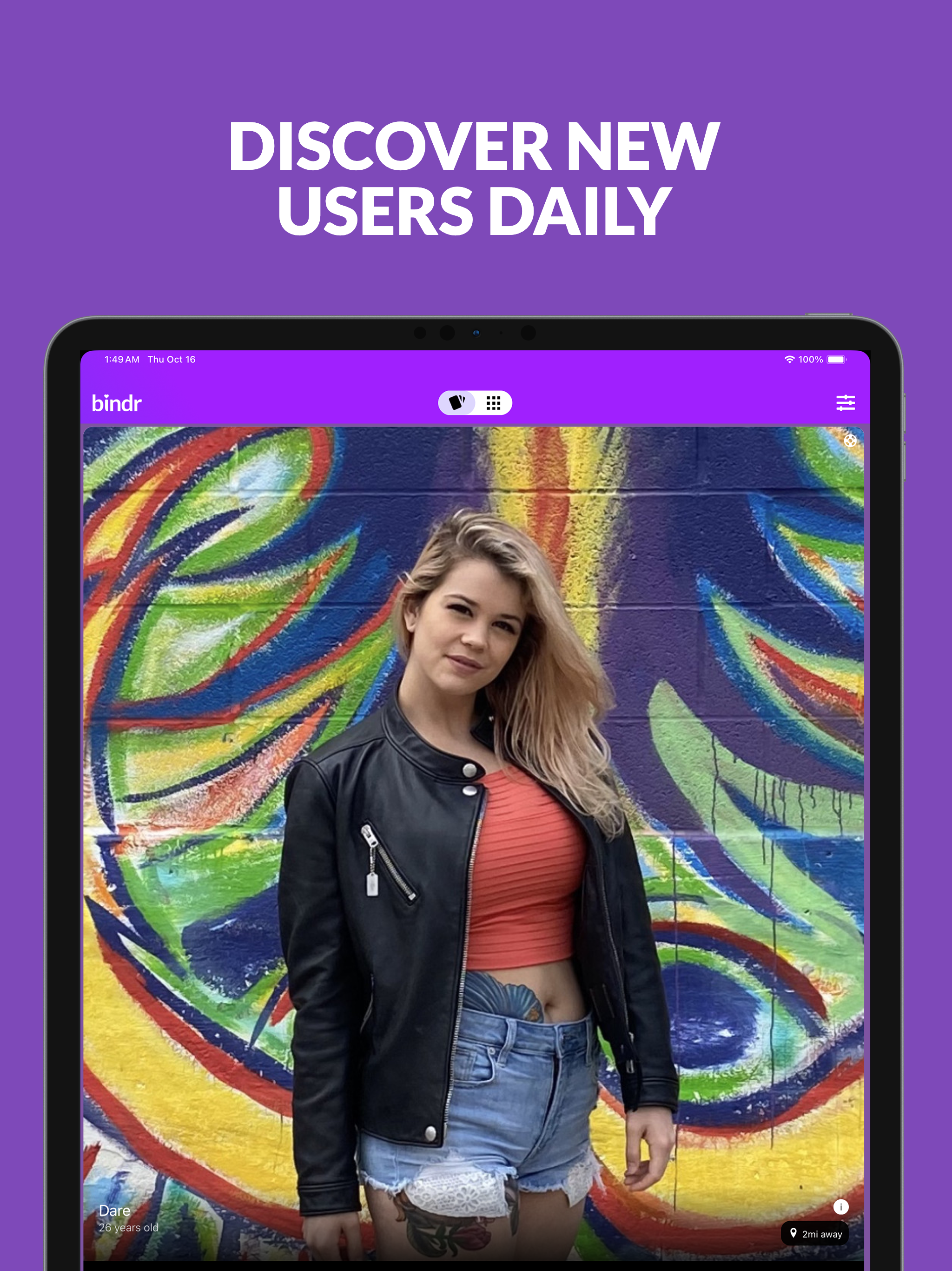 Bindr | Bisexual Dating App screenshot 7
