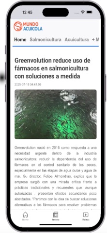 Mundo Acuícola screenshot