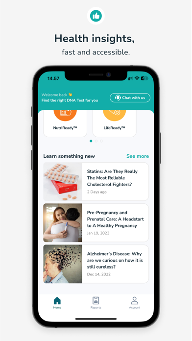 Nala Personal Health Manager Screenshot