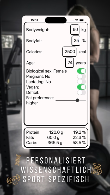 Simple Macro Calculator