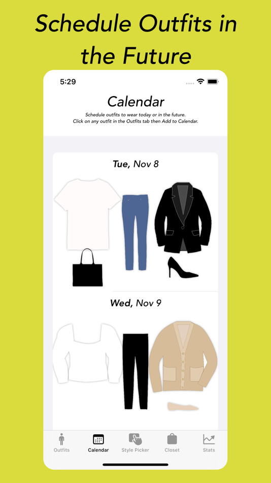 #4. Capsule Wardrobe Builder (iOS) 由: Jennifer Bush