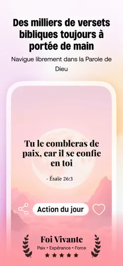 Capture d'écran de Viven: Bible En Action sur iPhone 1