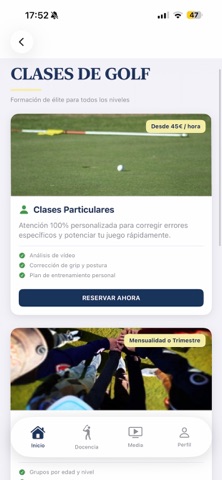 academiadegolf.es Screenshot 2 of 7