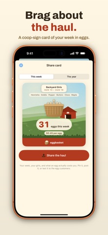 EggBasket: Chicken Egg Tracker Screenshot 2 of 5