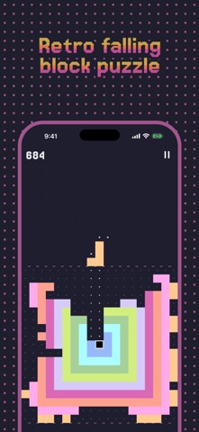 Blocknado: Retro Block Puzzle Screenshot 1 of 6