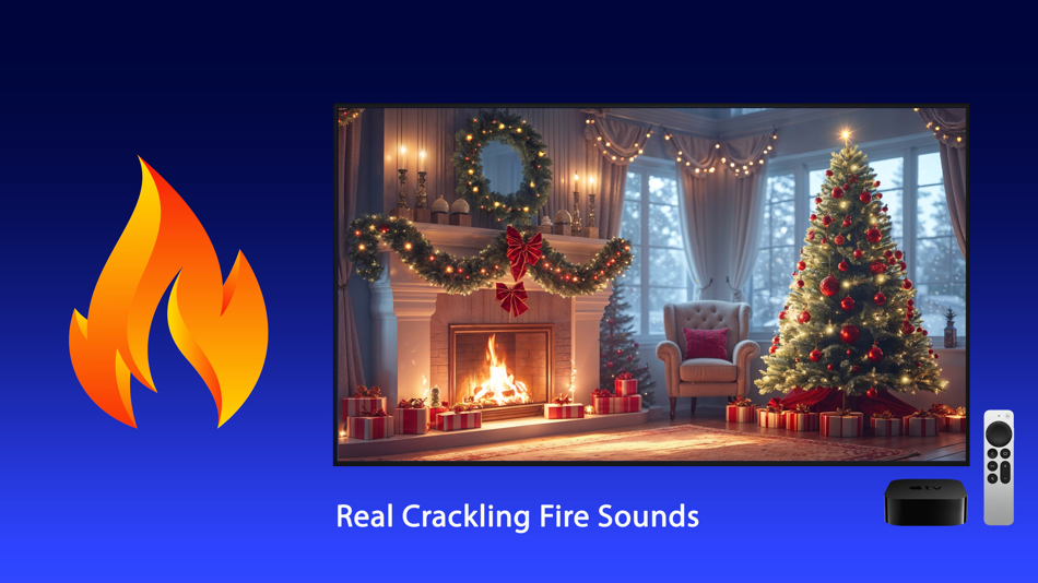 #10. Cozy Fireplace Photo Frame 4K (iOS) By: Igor Bidenko