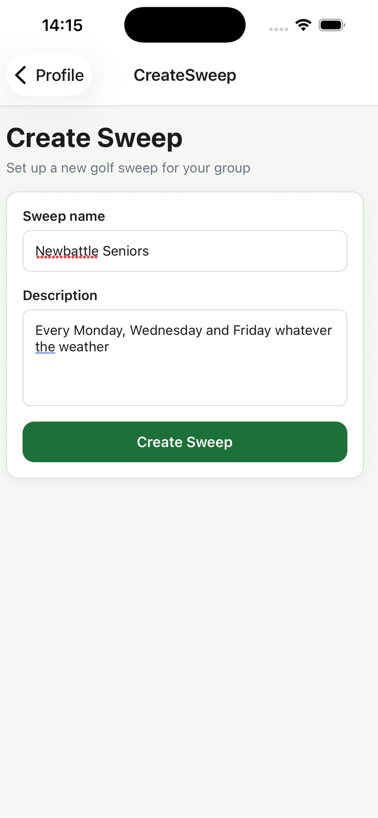 Golf Sweep screenshot 4