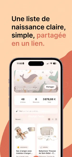Ma Liste Naissance screenshot 1