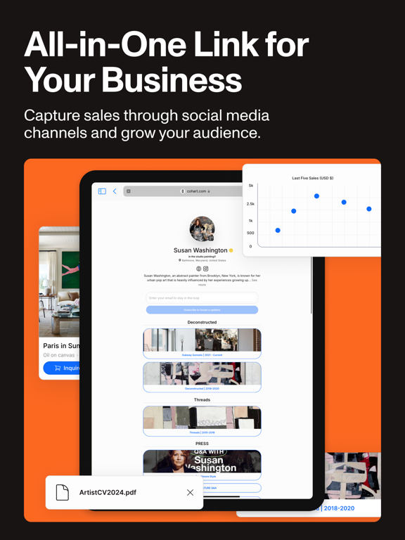 Screenshot #5 pour Cohart: Connect And Sell Art