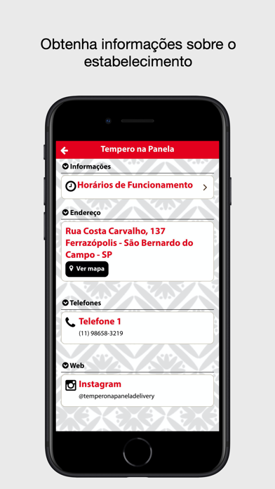 Tempero na Panela Delivery Screenshot