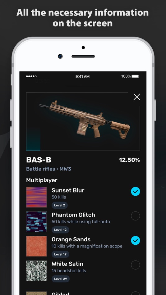 #2. MW III Camo Tracker (iOS) 由: Andrei Miadzvedzeu