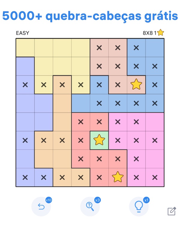 Star Battle: puzzle lógico screenshot 7