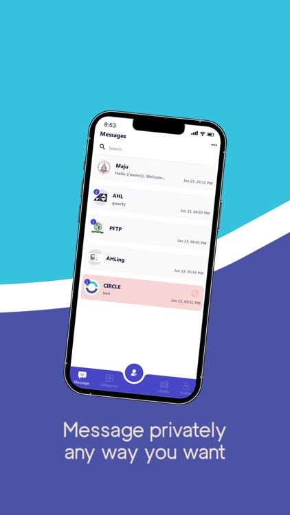 Circle : Messaging screenshot-3