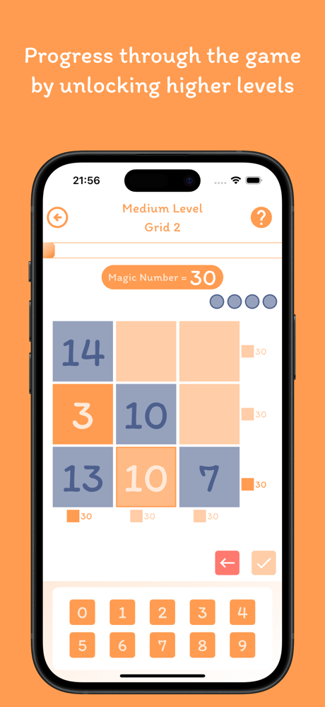 Magic Square : Math Grid Game screenshot 3