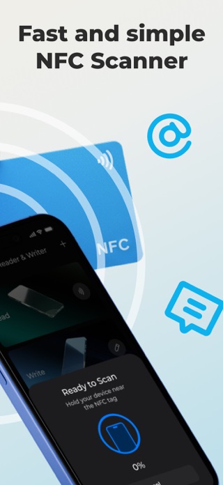 NFC Reader & Writer Tools Screenshot 2 of 5