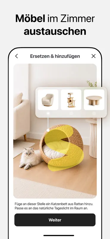 KI - Wohnungsdesign, DecAI® screenshot 8 of 10