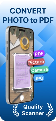 JPEG to PDF converter scanner screenshot
