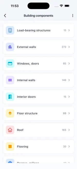 Byggpris Pro screenshot 3