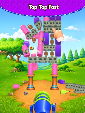 Smash Shots: Cannon Fire Knock iPad screenshot