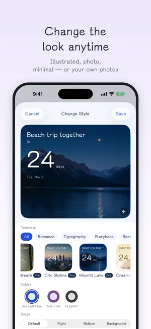 Quietdays: Countdown Widget screenshot 3