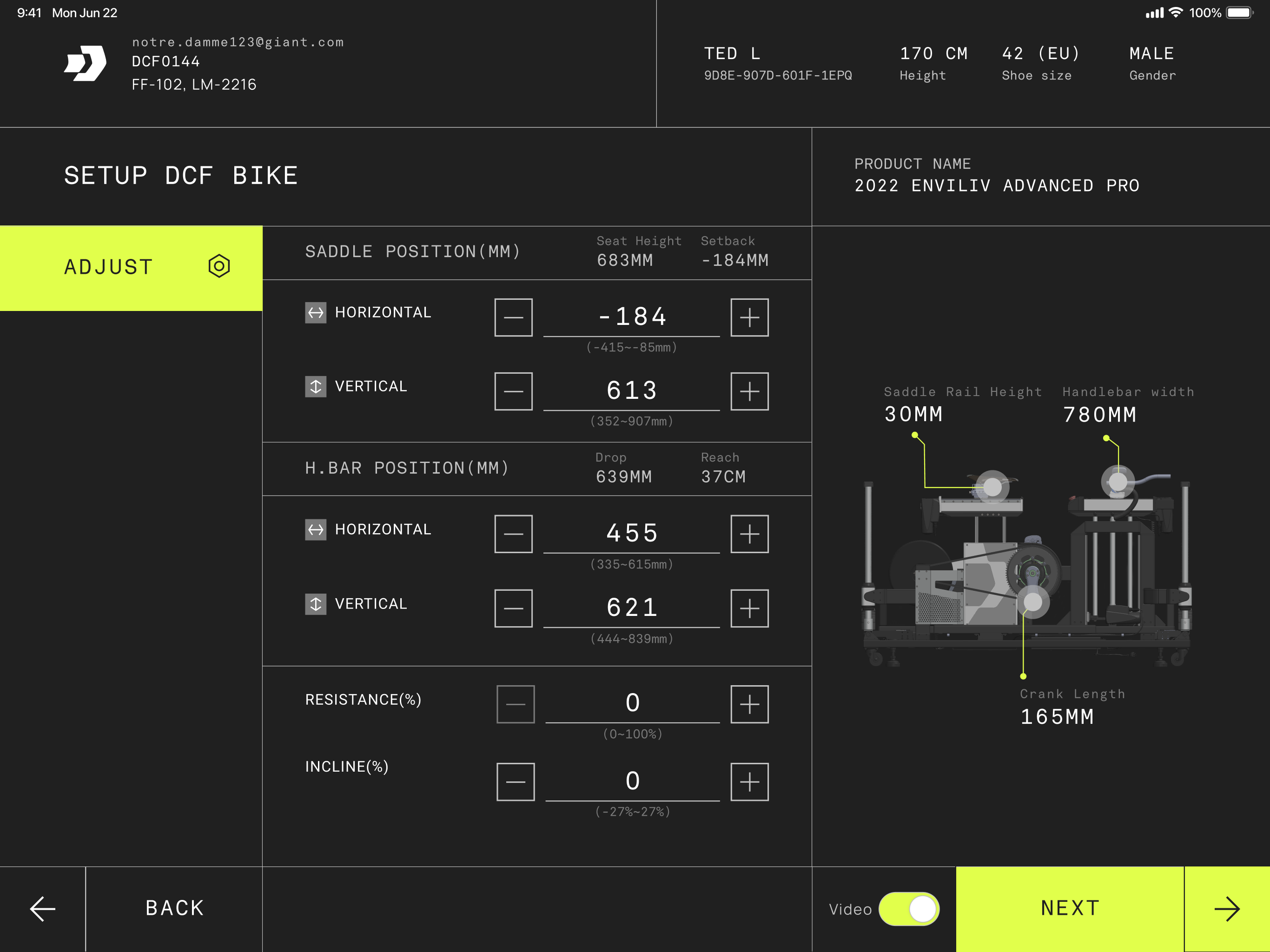 Dynamic Cycling Fit screenshot 7
