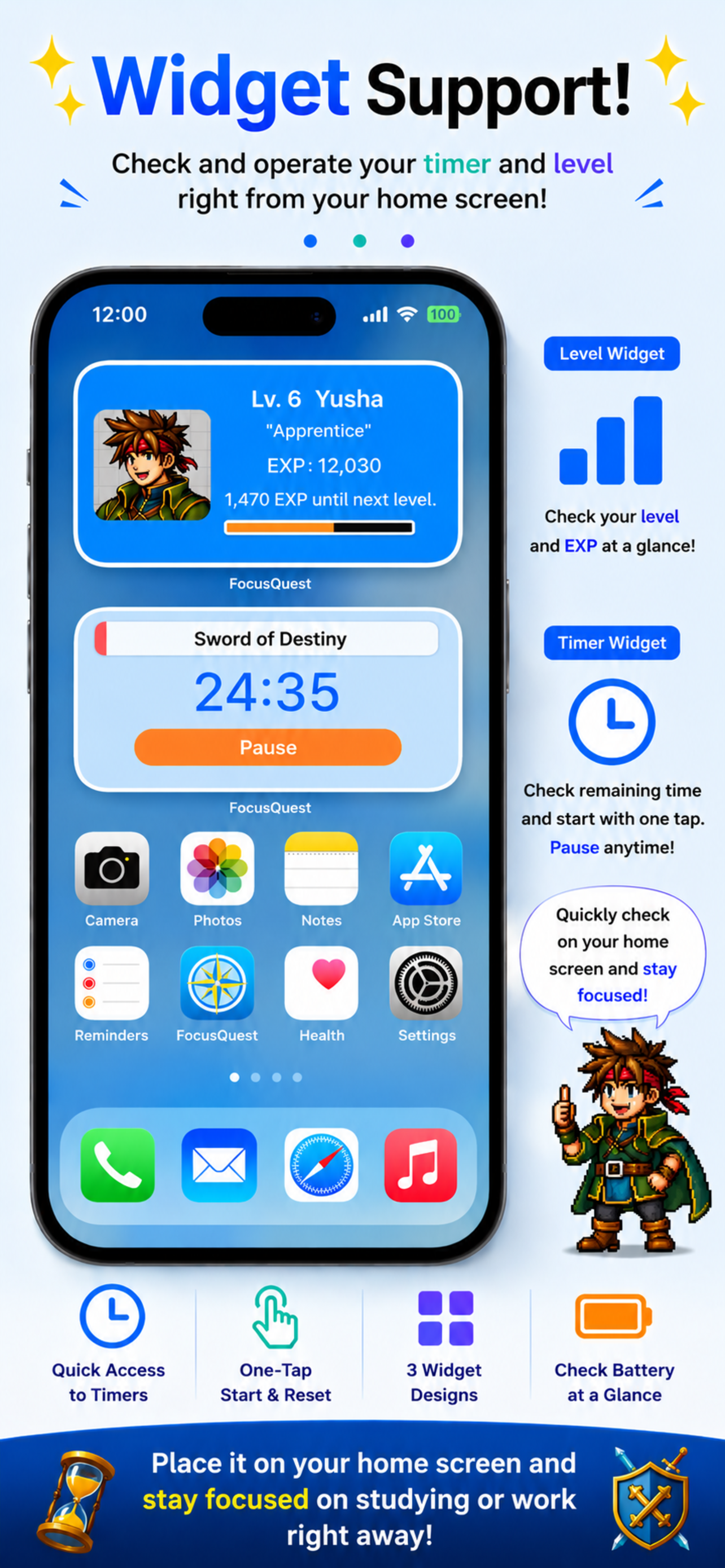FocusQuest - Focus RPG screenshot 9