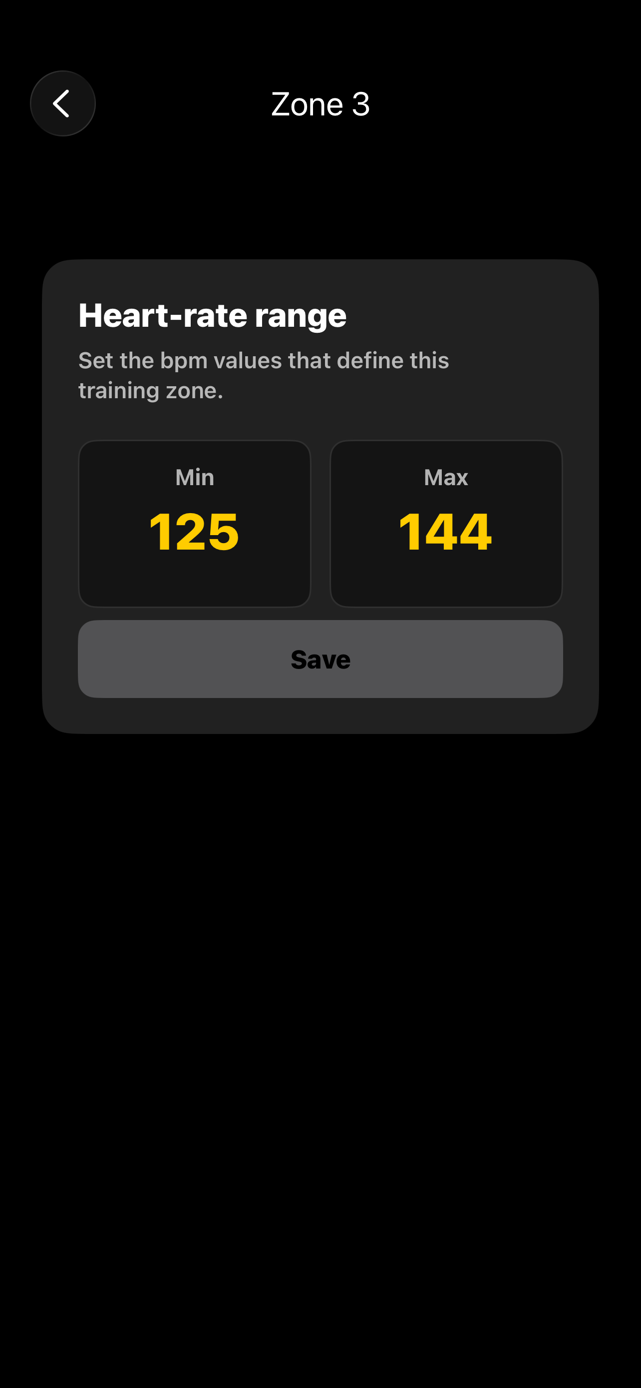 HR Zones Weekly screenshot 3