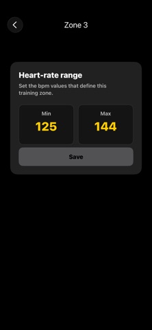 HR Zones Weekly Screenshot 3 of 3