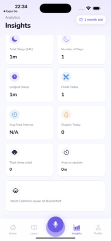 Newborn Tracker - MyBabySoothe screenshot