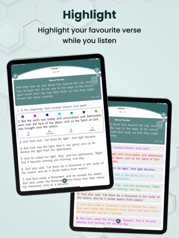 Catholic Jerusalem Bible+Audio iPad screenshot