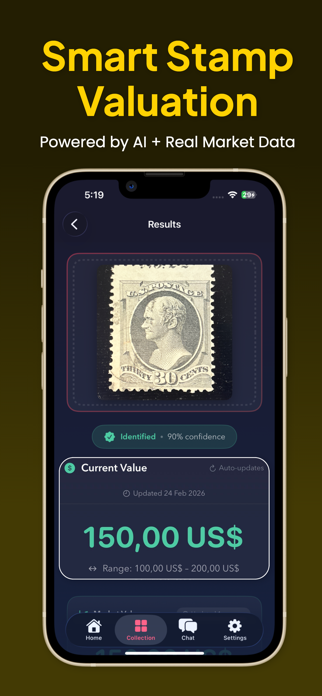 Stamp Identifier: Value Scan Screenshot 2 of 5