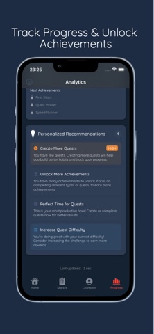 RPG Habit Tracker screenshot