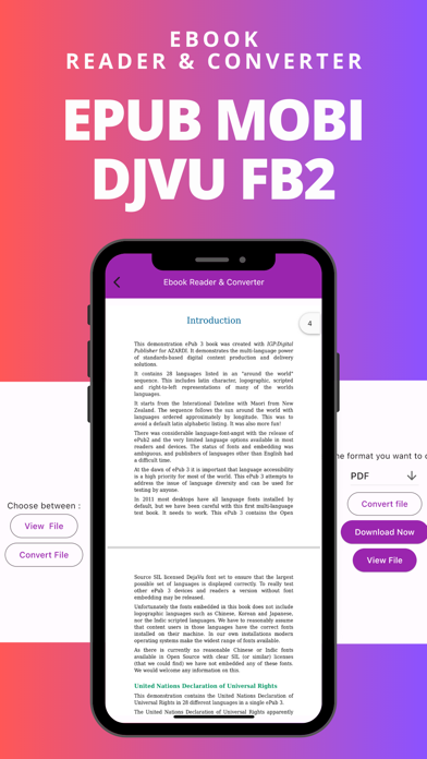 Ebook Epub Mobi Djvu Reader Screenshot