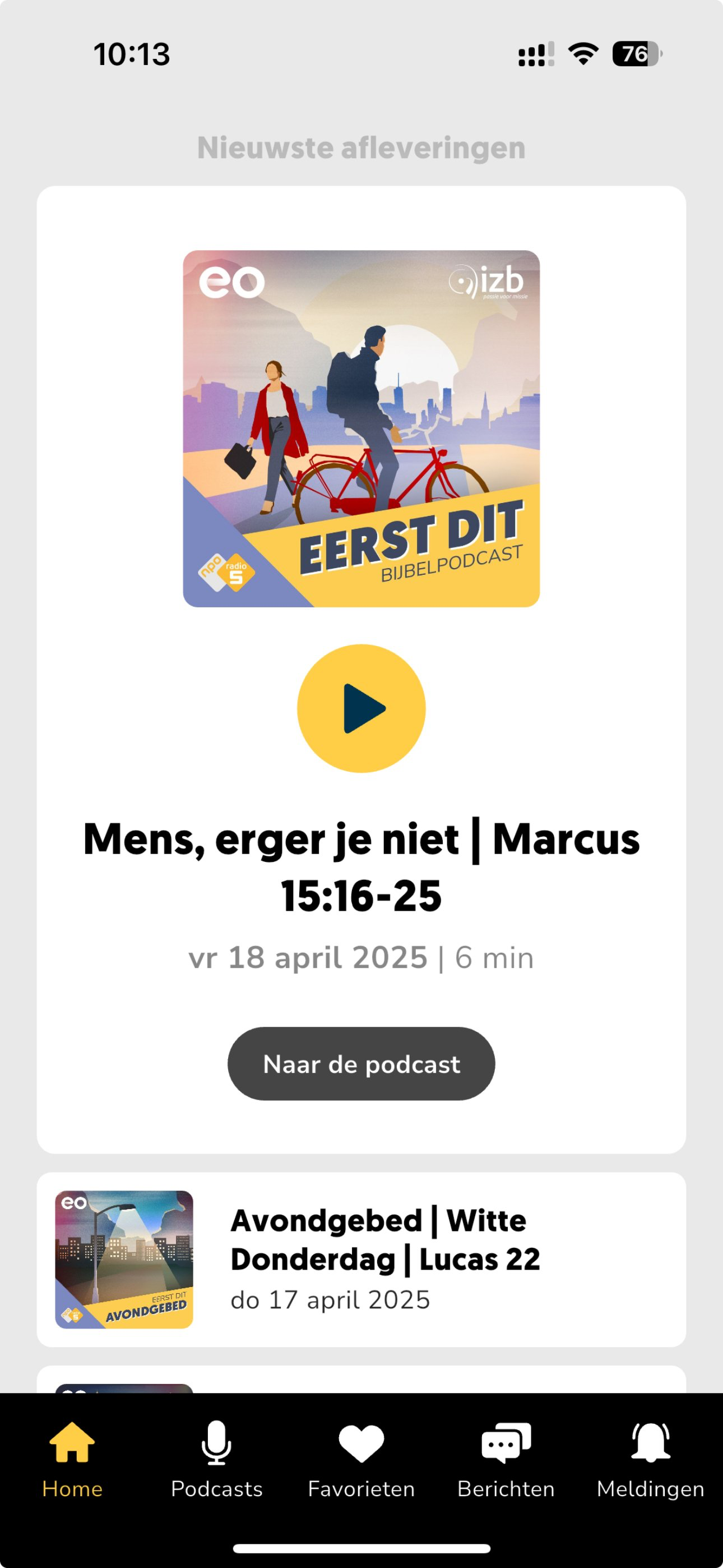 Eerst dit
