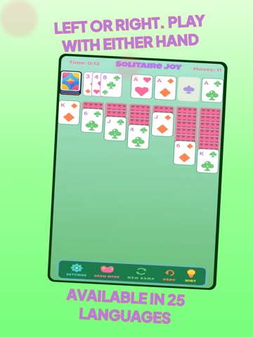 Solitaire Joy: Spider Freecell iPad screenshot